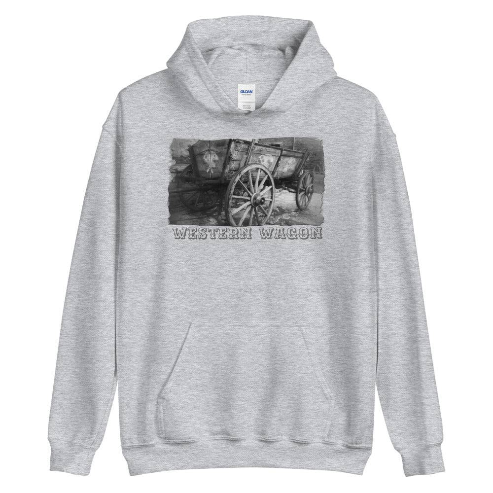 Unisex Hoodie/Western Wagon/Personalized - Enet Images