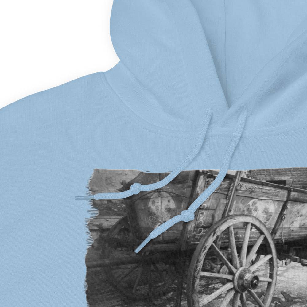 Unisex Hoodie/Western Wagon/Personalized - Enet Images