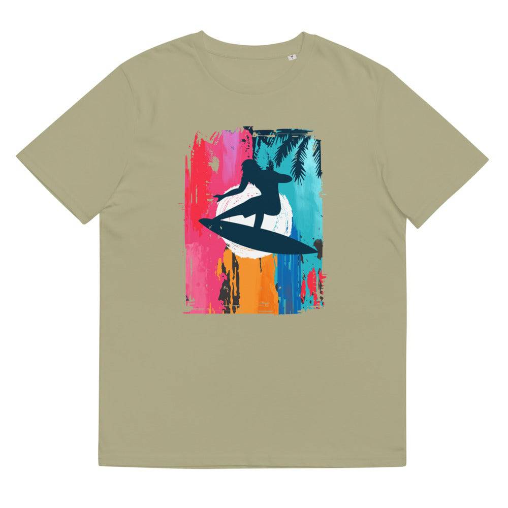 Unisex organic cotton t-shirt/Beach-Summer 2 - Enet Images