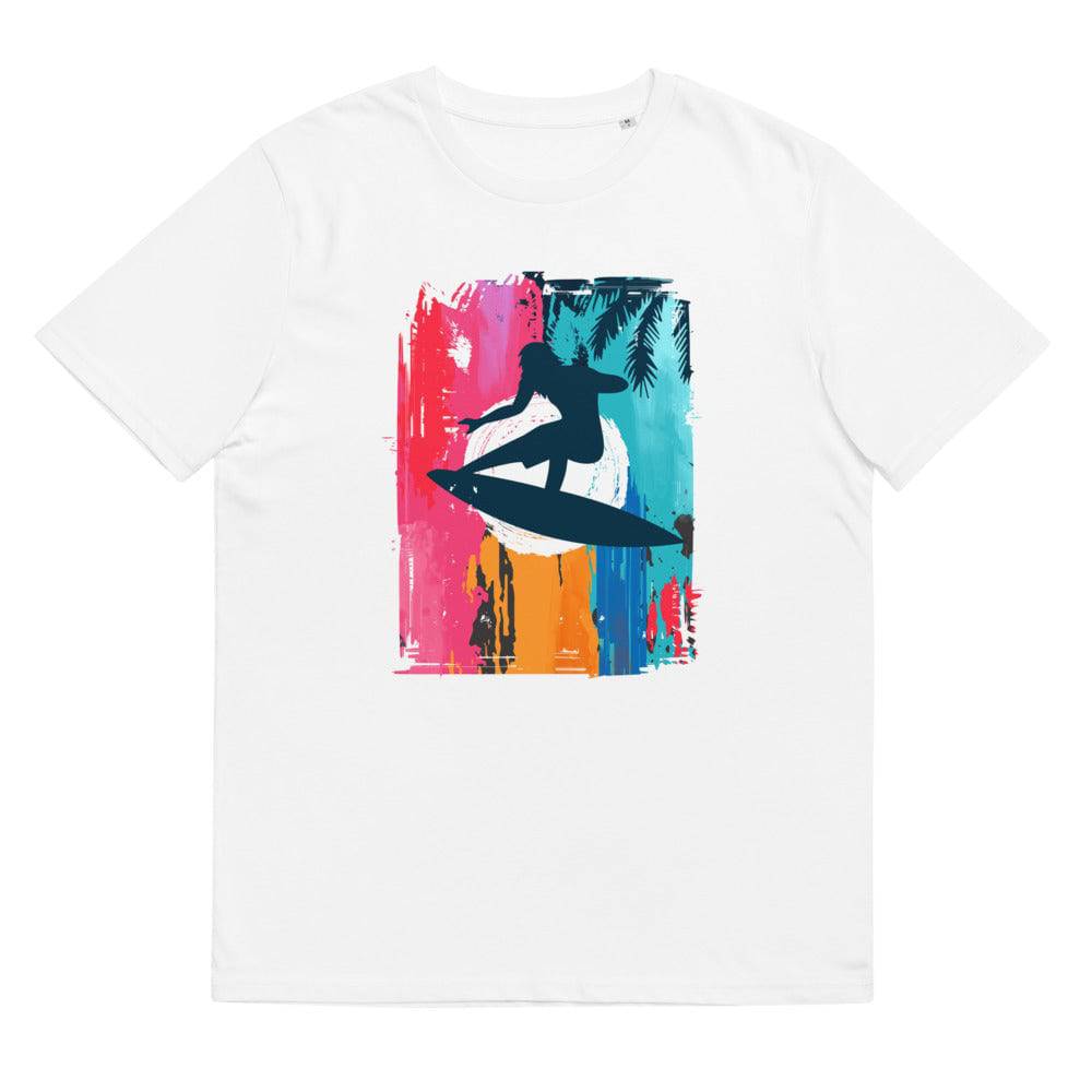 Unisex organic cotton t-shirt/Beach-Summer 2 - Enet Images