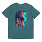 Unisex organic cotton t-shirt/Beach-Sunset - Enet Images