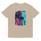 Unisex organic cotton t-shirt/Beach-Sunset - Enet Images