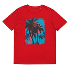 Unisex organic cotton t-shirt/Beach-Sunset - Enet Images