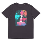 Unisex organic cotton t-shirt/Beach-Sunset-Couple - Enet Images