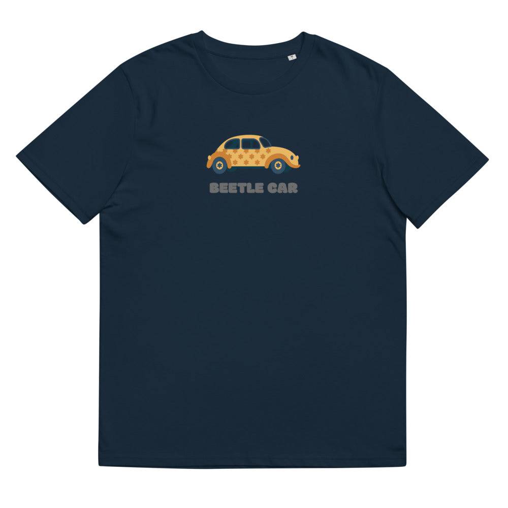 Unisex organic cotton t-shirt/Beetle Car/Personalized - Enet Images