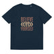 Unisex organic cotton t-shirt/Believe-In-Your-Shelf - Enet Images