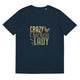 Unisex organic cotton t-shirt/Crazy-Chicken-Lady - Enet Images