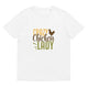 Unisex organic cotton t-shirt/Crazy-Chicken-Lady - Enet Images