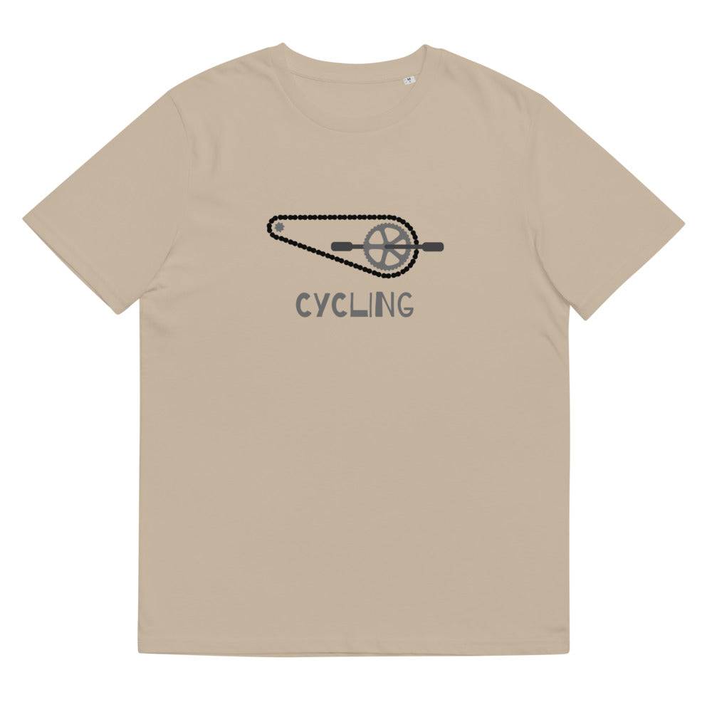 Unisex organic cotton t-shirt/Cycling Gear/Personalized - Enet Images