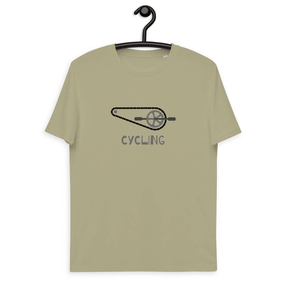 Unisex organic cotton t-shirt/Cycling Gear/Personalized - Enet Images