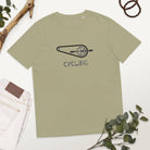 Unisex organic cotton t-shirt/Cycling Gear/Personalized - Enet Images