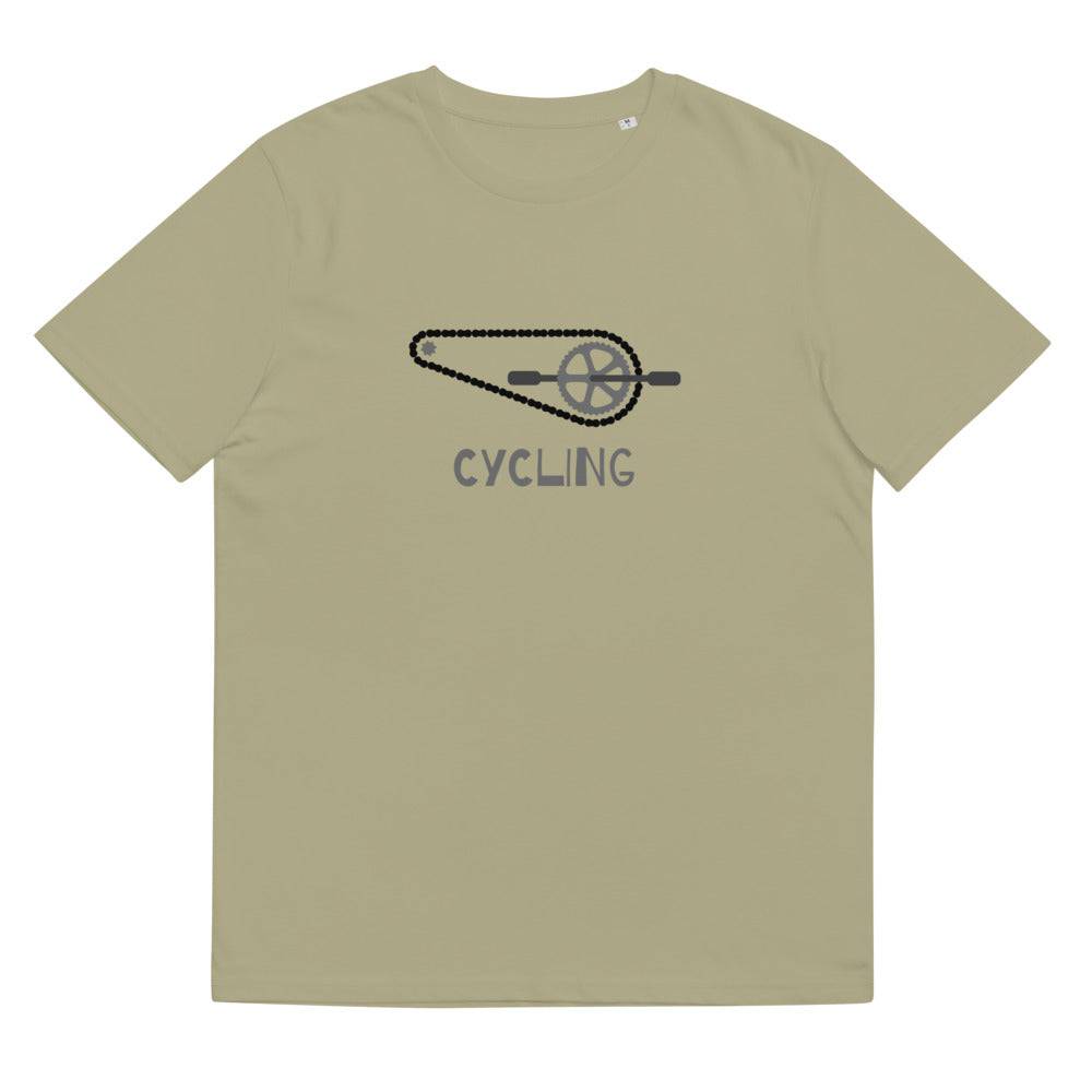 Unisex organic cotton t-shirt/Cycling Gear/Personalized - Enet Images