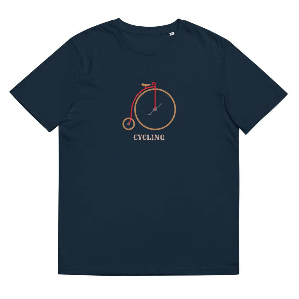 Unisex organic cotton t-shirt/Cycling/Personalized - Enet Images