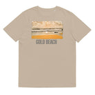 Unisex organic cotton t-shirt/Gold Beach/Personalized - Enet Images