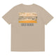 Unisex organic cotton t-shirt/Gold Beach/Personalized - Enet Images