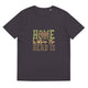 Unisex organic cotton t-shirt/Home-Is-Where-Herd-Is - Enet Images