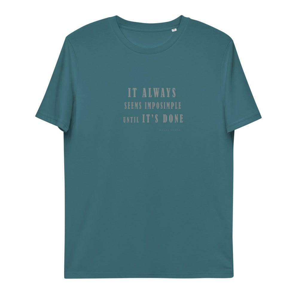 Unisex organic cotton t-shirt/It Always - Enet Images