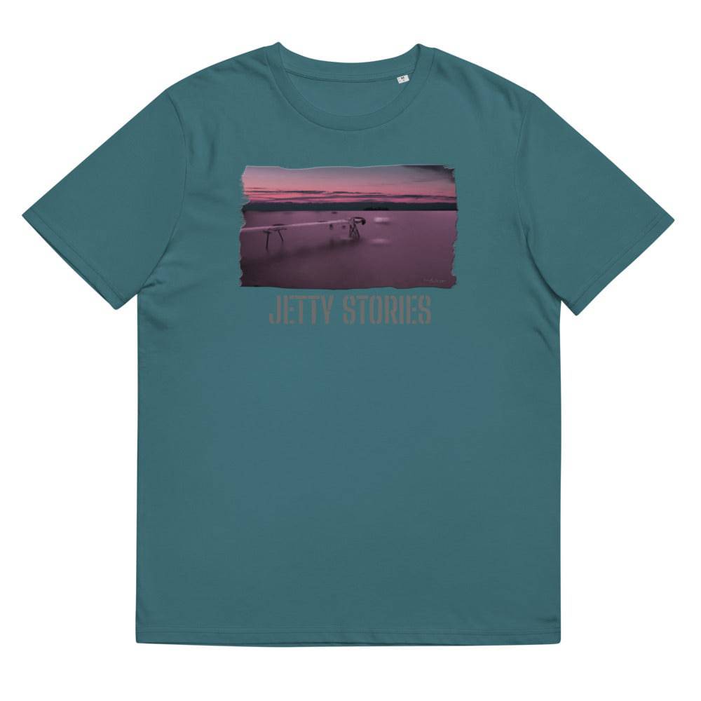 Unisex organic cotton t-shirt/Jetty Stories/Personalized - Enet Images