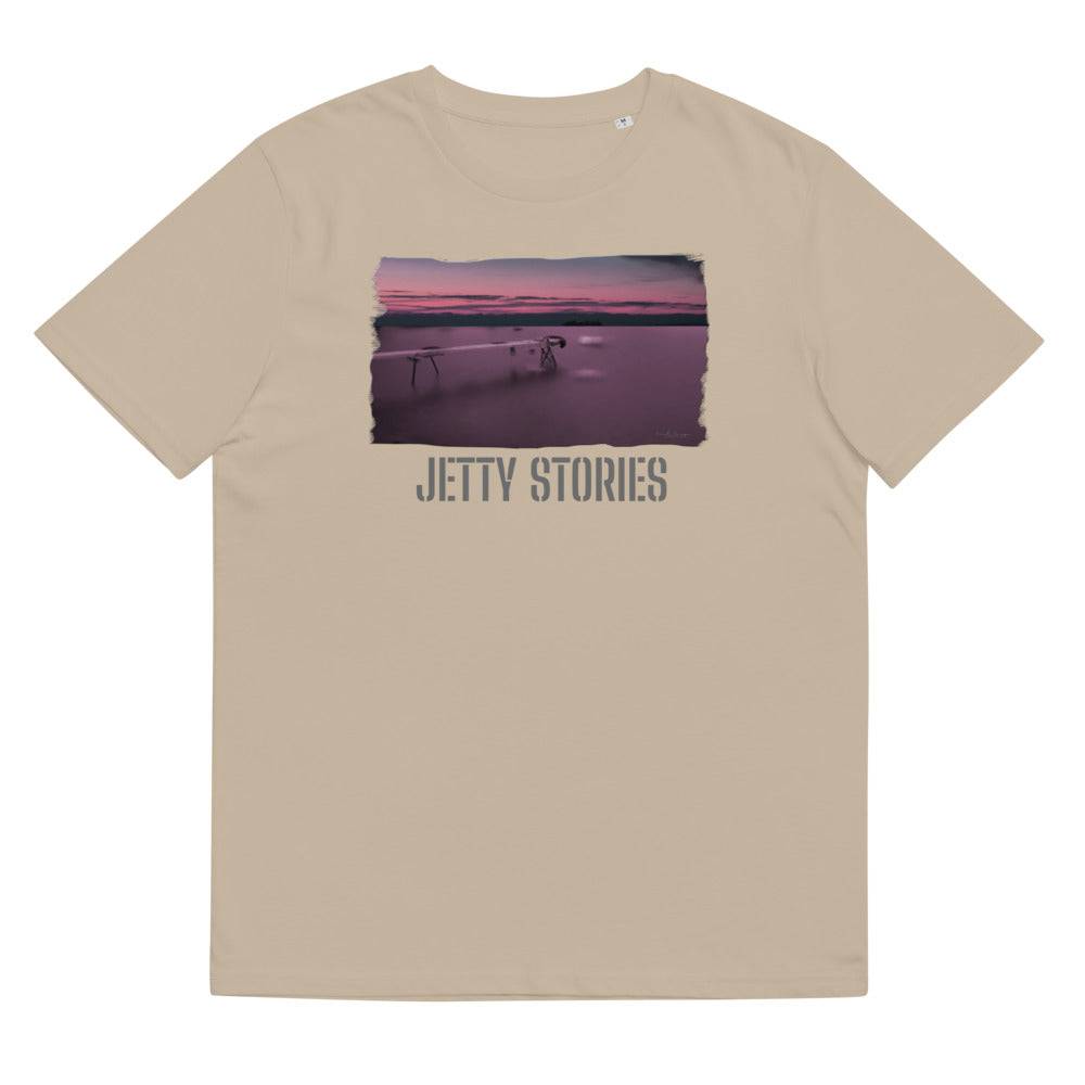 Unisex organic cotton t-shirt/Jetty Stories/Personalized - Enet Images