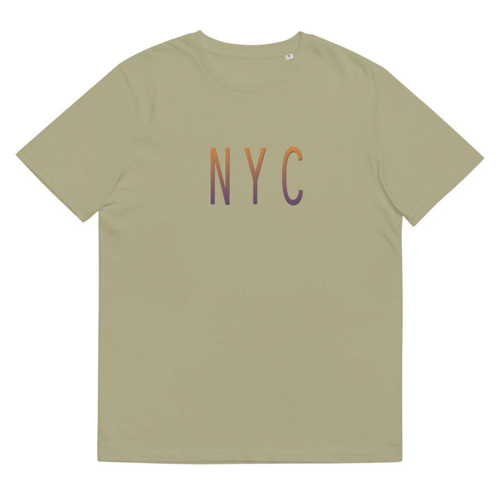 Unisex organic cotton t-shirt/NYC - Enet Images