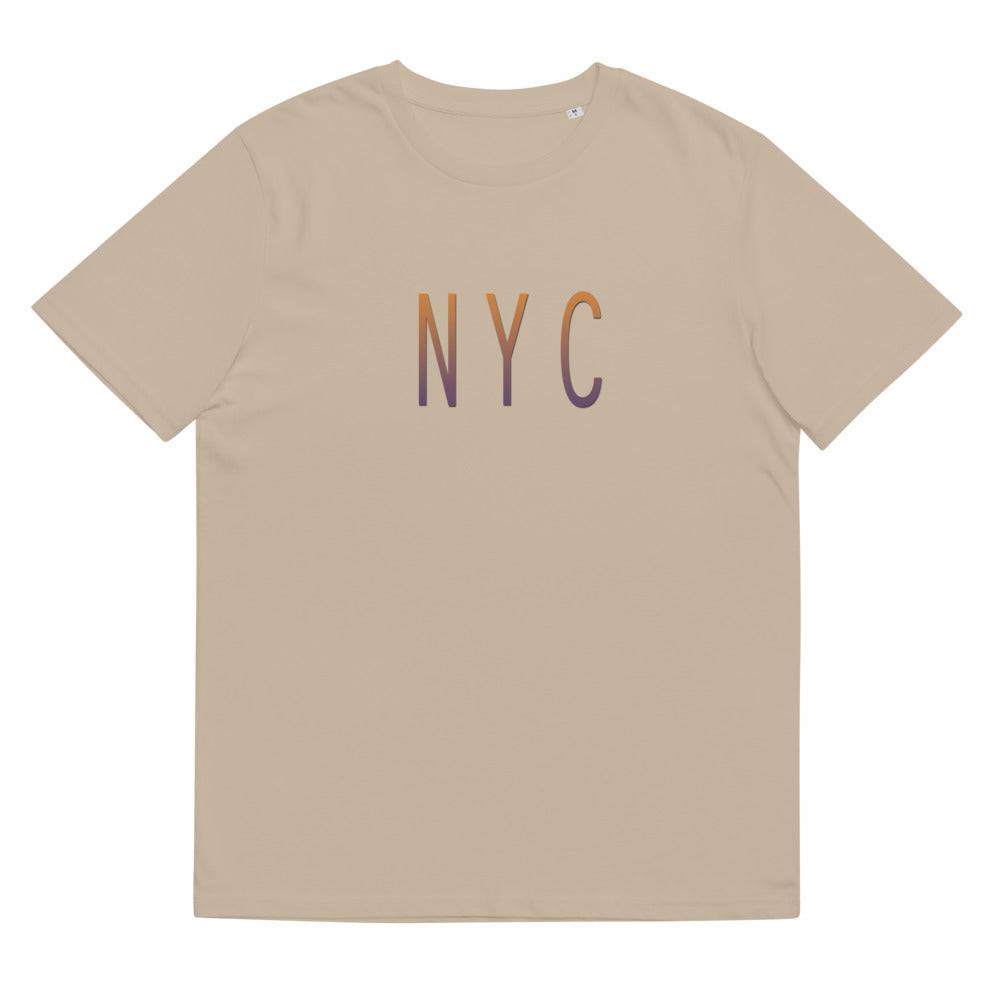 Unisex organic cotton t-shirt/NYC - Enet Images