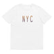 Unisex organic cotton t-shirt/NYC - Enet Images