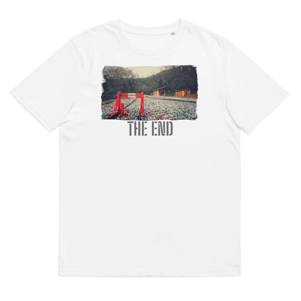 Unisex organic cotton t-shirt/The End/Personalized - Enet Images