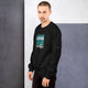 Unisex Sweatshirt/angry ocean - Enet Images