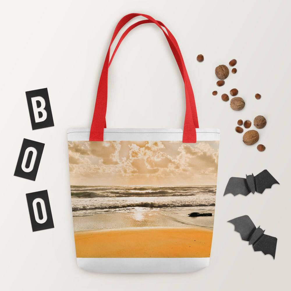 Tote bag/golden beach - Enet Images