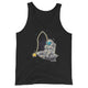 Men’s Staple Tank Top/Astronaut-Shark - Enet Images