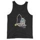 Men’s Staple Tank Top/Astronaut-Shark - Enet Images