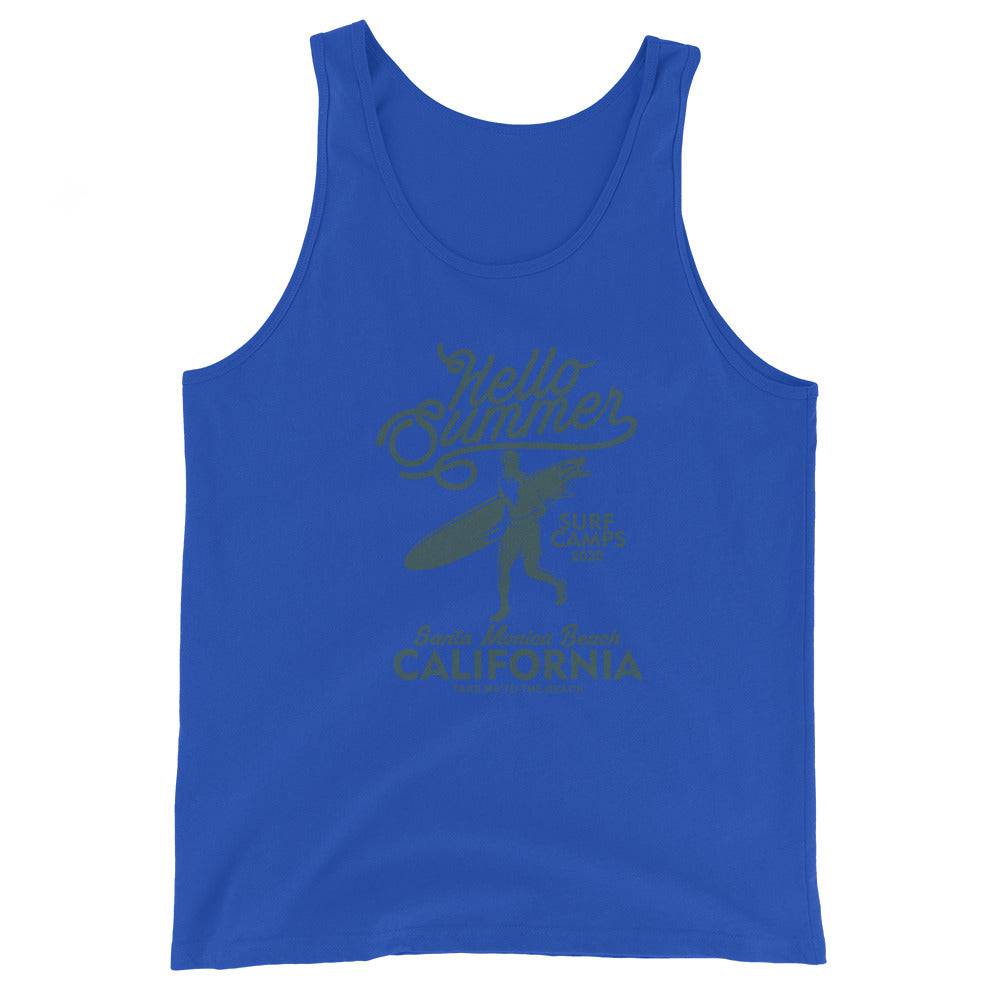 Men’s Staple Tank Top/Hello-Summer - Enet Images