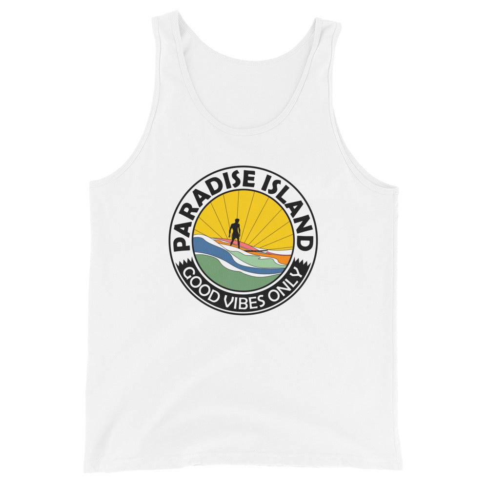 Men’s Staple Tank Top/Paradise-Island - Enet Images