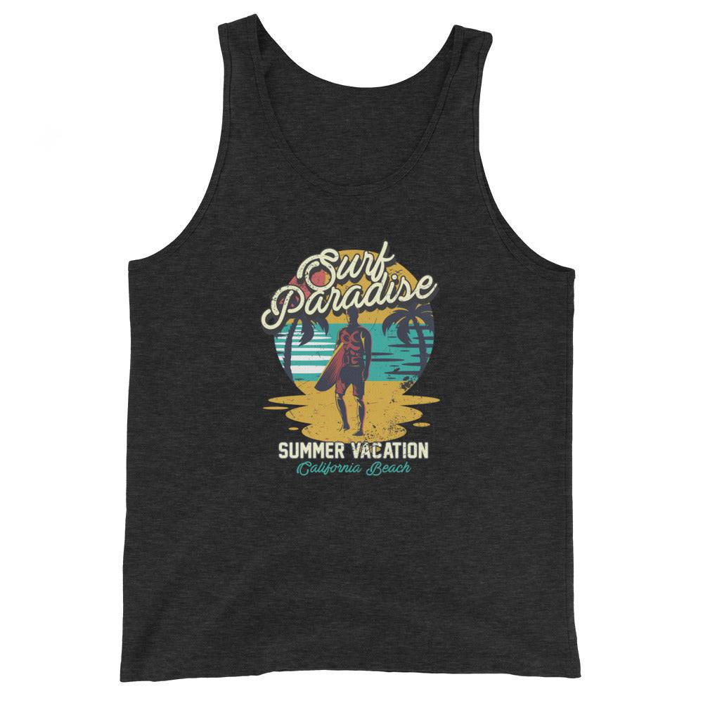 Men’s Staple Tank Top/Surf-Paradise - Enet Images