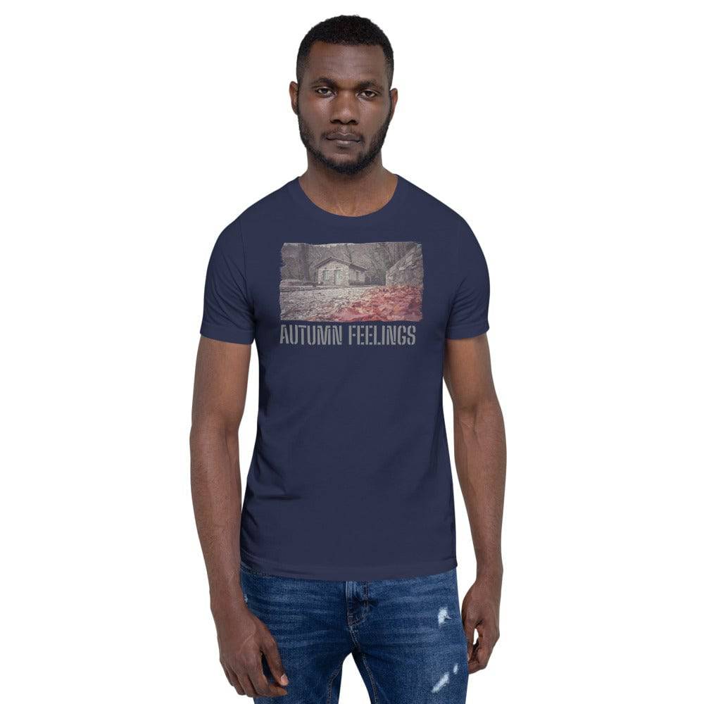 Short-Sleeve Unisex T-Shirt/Autumn Feelings/Personalized - Enet Images