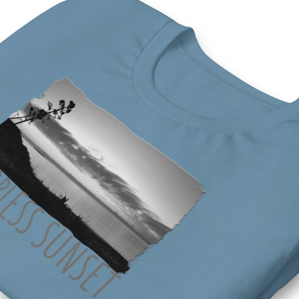 Short-Sleeve Unisex T-Shirt/Colorless Sunset/Personalized - Enet Images