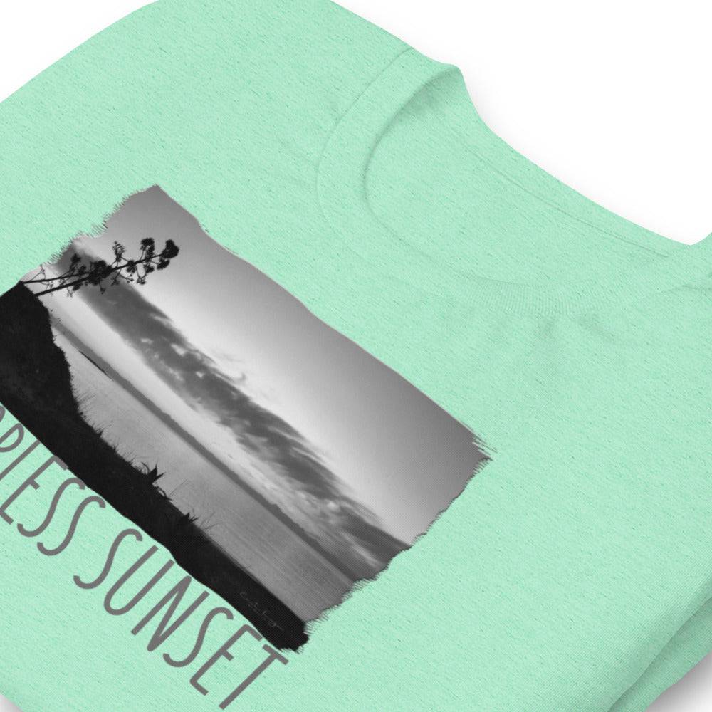 Short-Sleeve Unisex T-Shirt/Colorless Sunset/Personalized - Enet Images
