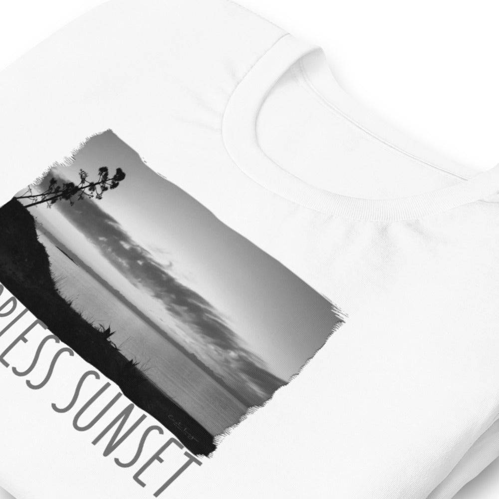 Short-Sleeve Unisex T-Shirt/Colorless Sunset/Personalized - Enet Images