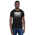 Short-Sleeve Unisex T-Shirt/Earth In B&W/Personalized - Enet Images