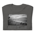 Short-Sleeve Unisex T-Shirt/Earth In B&W/Personalized - Enet Images