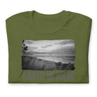 Short-Sleeve Unisex T-Shirt/Earth In B&W/Personalized - Enet Images