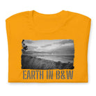 Short-Sleeve Unisex T-Shirt/Earth In B&W/Personalized - Enet Images