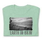 Short-Sleeve Unisex T-Shirt/Earth In B&W/Personalized - Enet Images