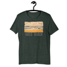 Short-Sleeve Unisex T-Shirt/Gold Beach/Personalized - Enet Images