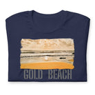 Short-Sleeve Unisex T-Shirt/Gold Beach/Personalized - Enet Images