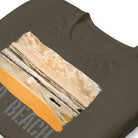 Short-Sleeve Unisex T-Shirt/Gold Beach/Personalized - Enet Images