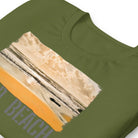 Short-Sleeve Unisex T-Shirt/Gold Beach/Personalized - Enet Images