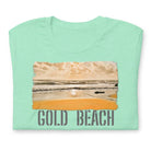 Short-Sleeve Unisex T-Shirt/Gold Beach/Personalized - Enet Images