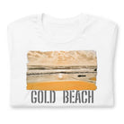 Short-Sleeve Unisex T-Shirt/Gold Beach/Personalized - Enet Images