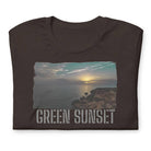 Short-Sleeve Unisex T-Shirt/Green Sunset/Personalized - Enet Images